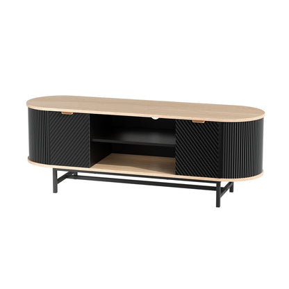 Artiss TV Unit 140cm | Black and Pine
