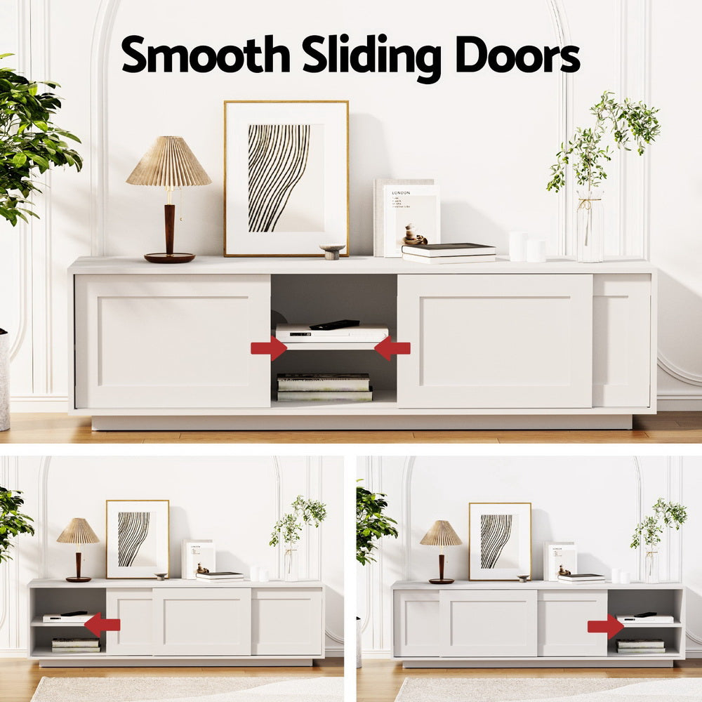 Artiss 3-Cabinet TV Unit 160cm | White