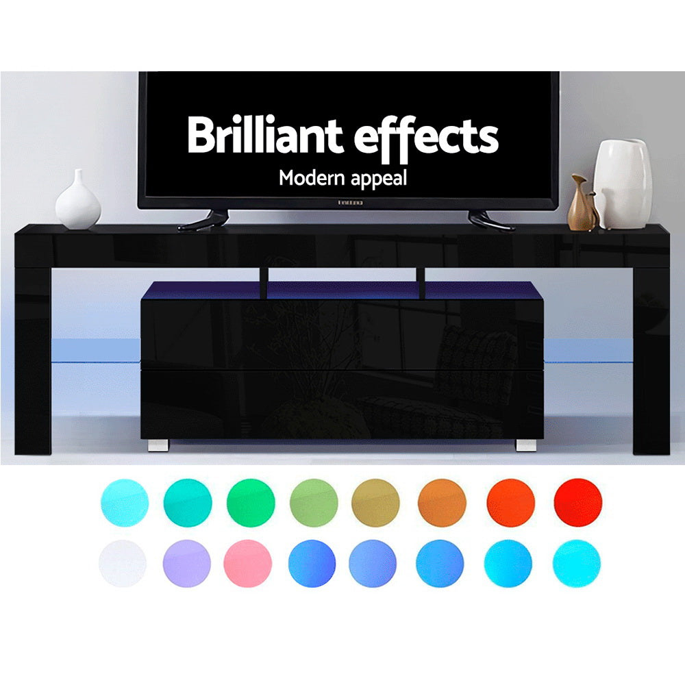 Artiss LED TV Entertainment Unit 160cm | Black