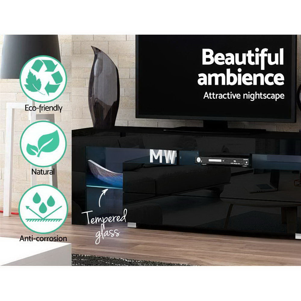 Artiss LED TV Entertainment Unit 160cm | Black