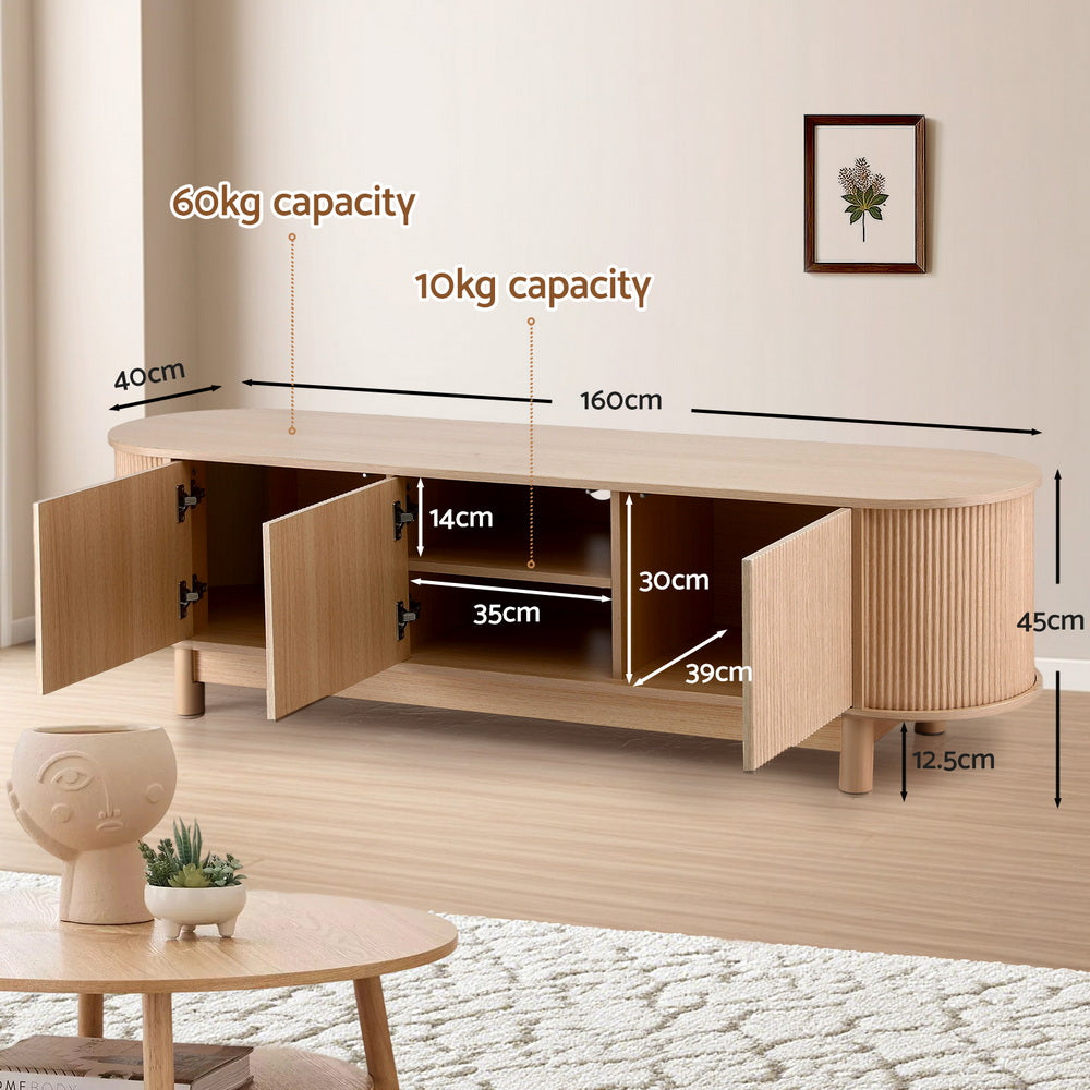 Artiss TV Unit 160cm | Pine