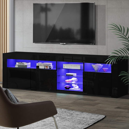 Artiss Bobi LED TV Entertainment Unit 180cm | Black