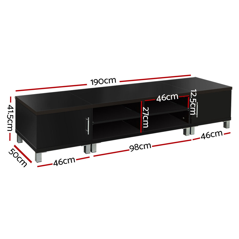 Artiss Danson TV Cabinet 190cm | Black