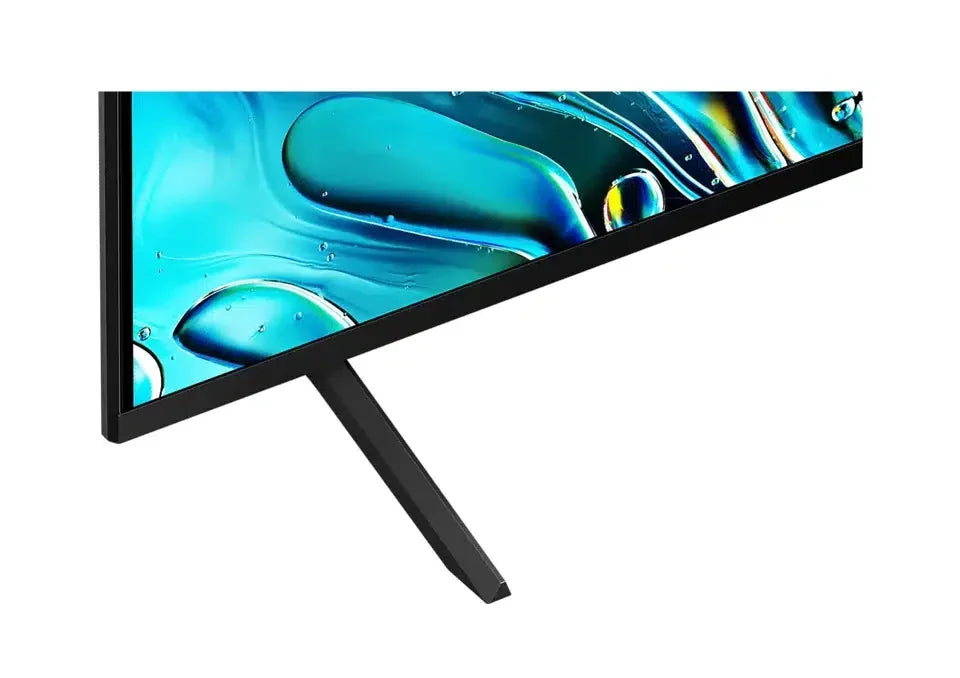 Slim flat screen TV with modern stand, displayed at Flea Market AU online bargain store