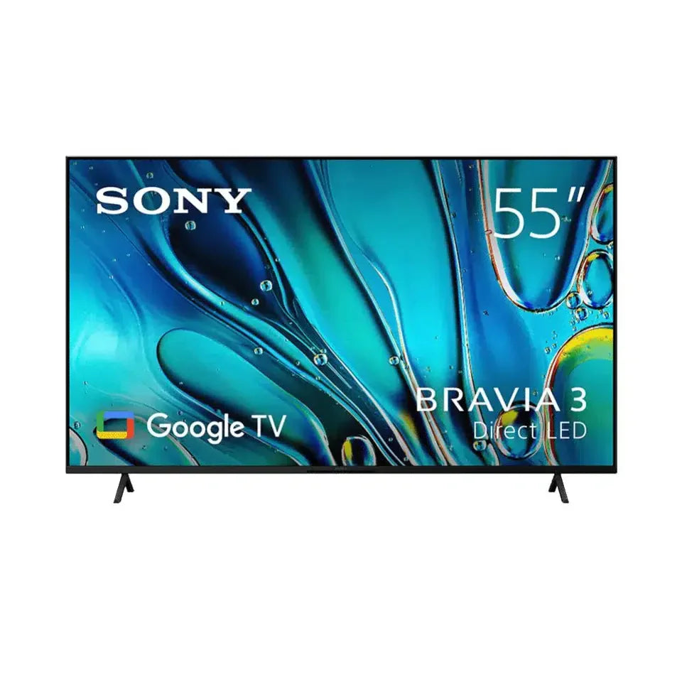 Sony 55 inch BRAVIA 3 Google TV on display, featured at Stacks Warehouse AU online store.