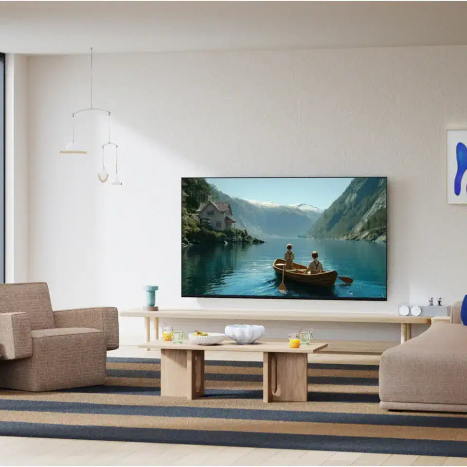 Sony Pro BRAVIA 3 II 55 inch 4K television, angled view showing slim profile