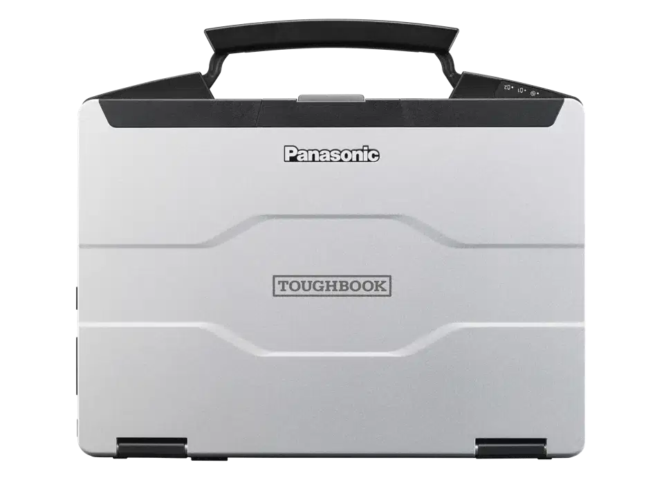 Panasonic Toughbook 55 Mk3 closed, viewed from above