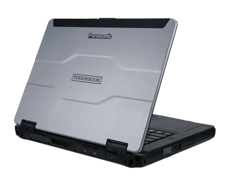 Thunderbolt 4, USB, HDMI and VGA ports on the Toughbook 55 Mk3