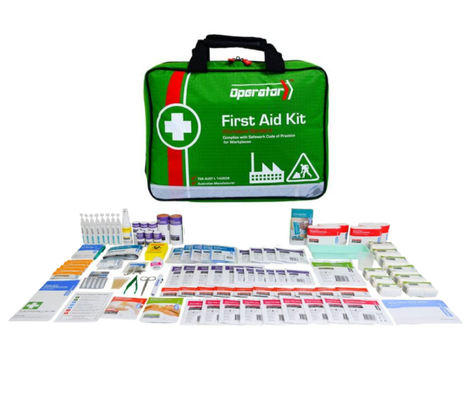 OPERATOR 5 Series Softpack Versatile First Aid Kit in a durable reinforced fabric softpack