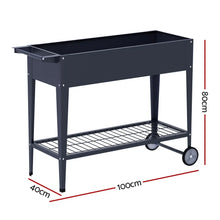 Green Fingers Garden Bed Elevated 100X40X80cm Planter Box Raised Container Herb - Flea Market