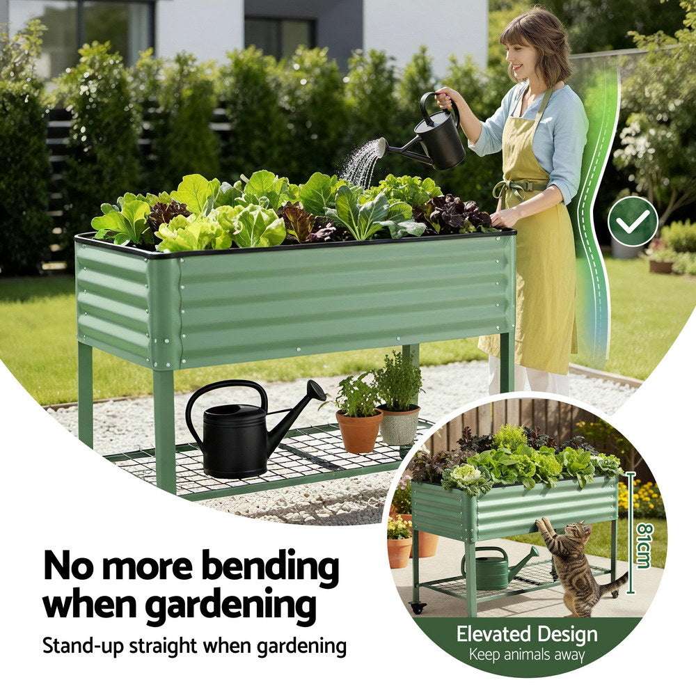 Green Fingers Mobile Elevated Garden Bed | 115cm