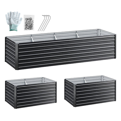 Green Fingers Raised Garden Bed | 2-in-1 | 320cm/160cm