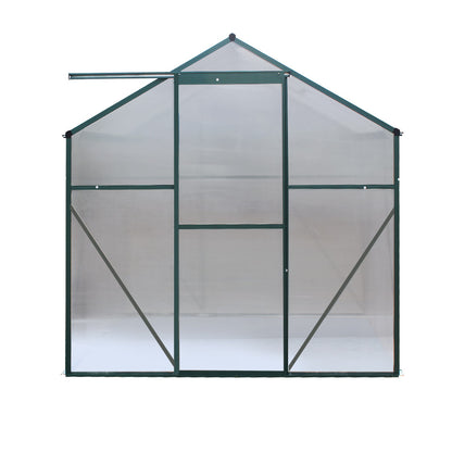 Green Fingers greenhouse rust-resistant aluminium frame and base