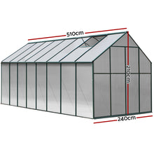 Green Fingers large greenhouse, 26.13 cubic metre growing capacity