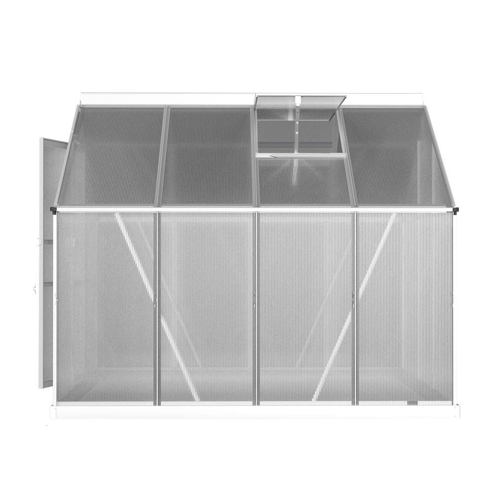 Green Fingers greenhouse rust-resistant aluminium frame