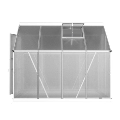 Green Fingers greenhouse rust-resistant aluminium frame