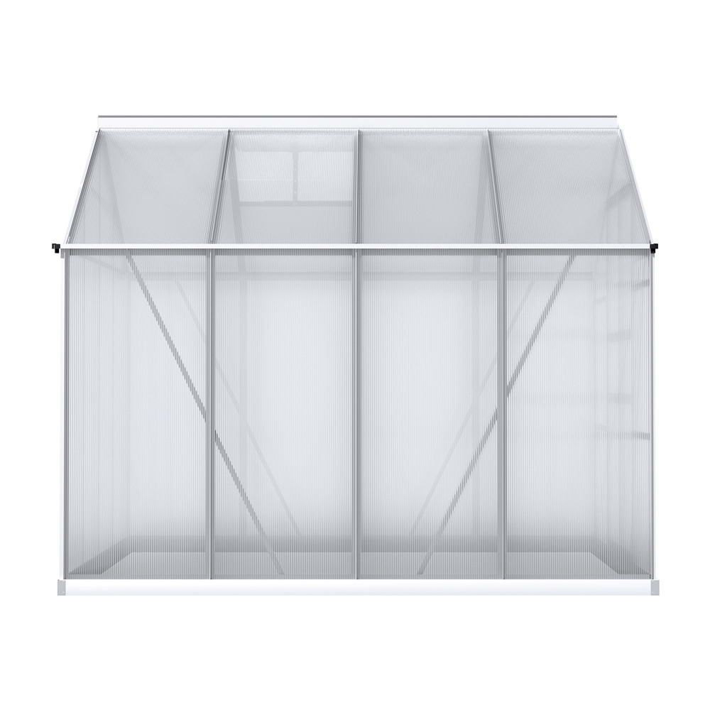 Green Fingers greenhouse UV-resistant twin-wall polycarbonate panels