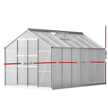 Green Fingers greenhouse lockable double doors, 110 x 180cm