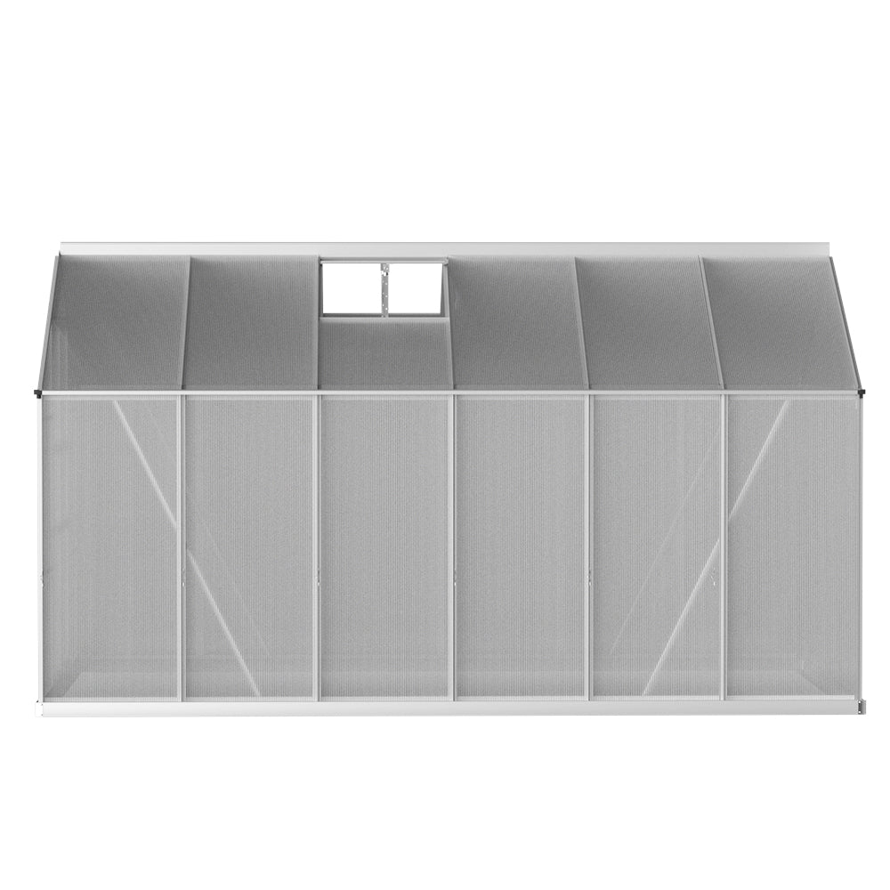 Green Fingers greenhouse twin-wall UV-resistant polycarbonate panels