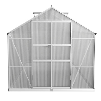 Green Fingers greenhouse twin-wall UV-resistant polycarbonate panels