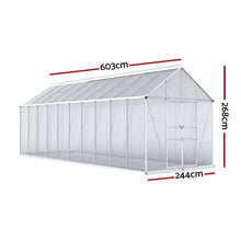 Green Fingers large greenhouse, 39.43 cubic metre growing capacity