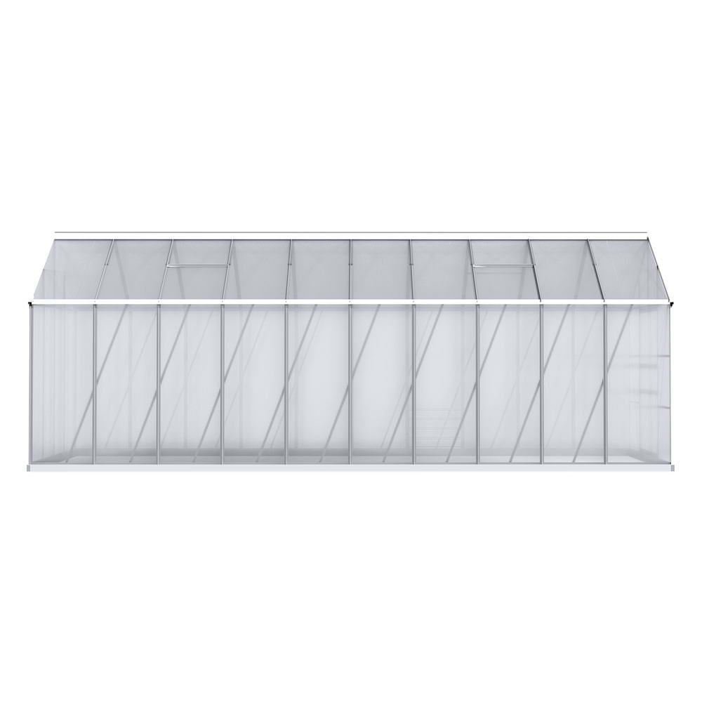 Green Fingers greenhouse lockable double doors, 111.5 x 172cm