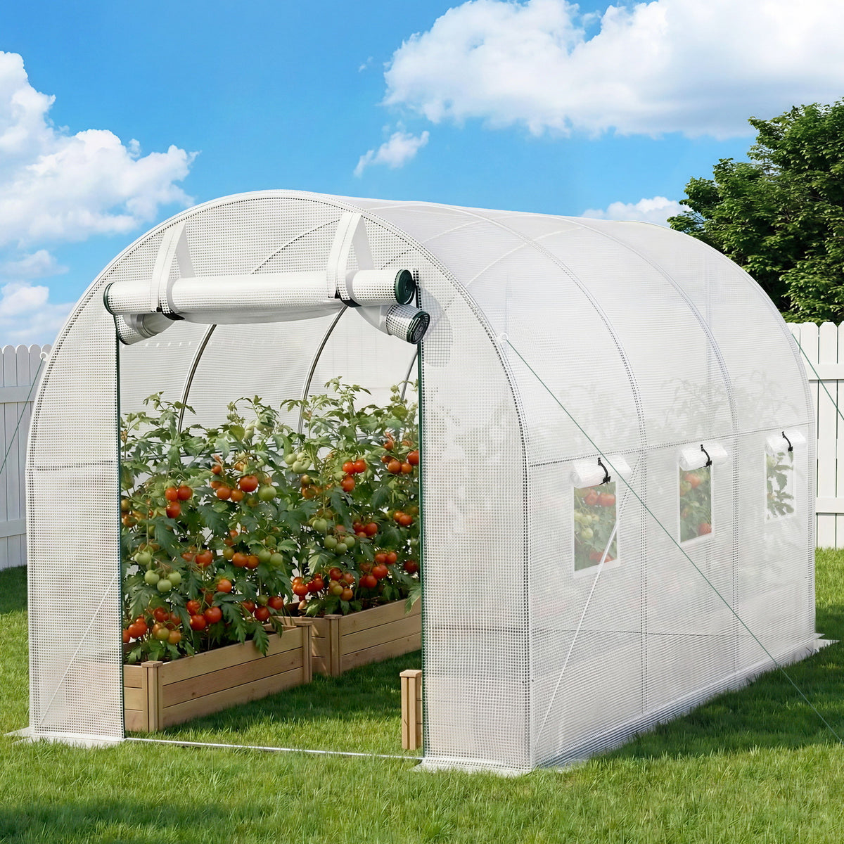 Green Fingers walk-in tunnel greenhouse 3 x 2 x 2m, Stacks Warehouse AU