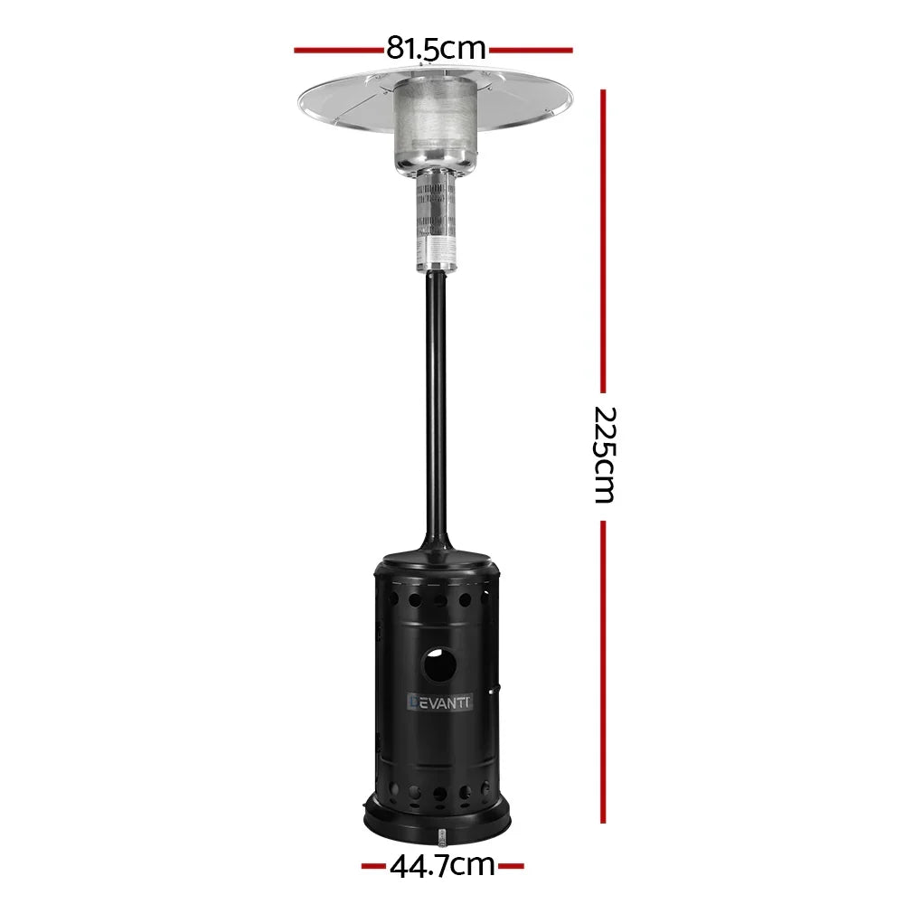 Devanti Outdoor Gas Patio Heater - Stacks Warehouse
