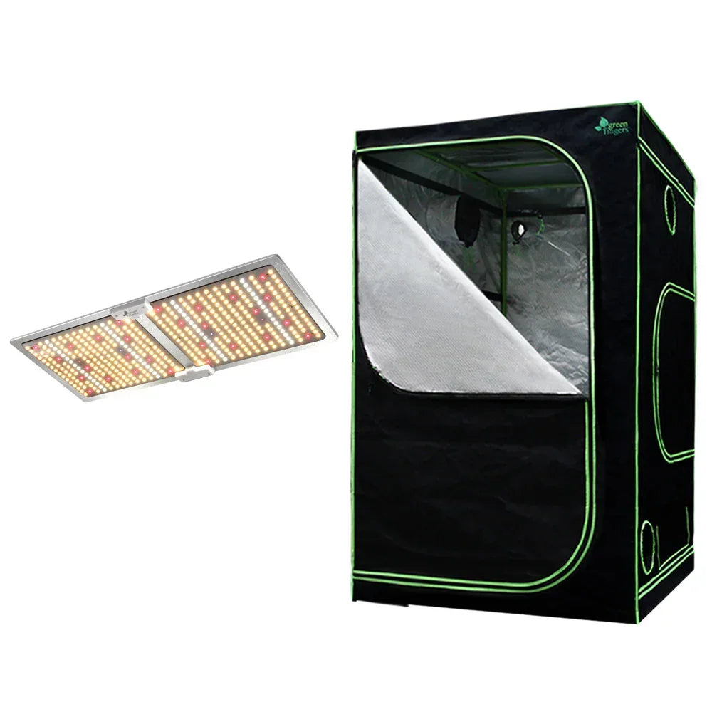 Green Fingers Grow Tent Light Kit 100x100x200CM 2200W LED Full Spectrum - Stacks Warehouse