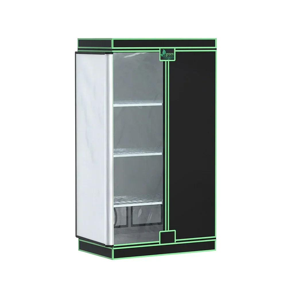 Green Fingers Grow Tent 100x60x180cm 4 Tiers Kits Hydroponics Indoor Grow System - Stacks Warehouse