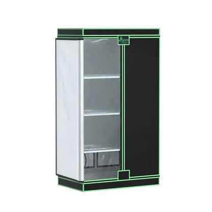 Green Fingers Grow Tent 100x60x180cm 4 Tiers Kits Hydroponics Indoor Grow System - Stacks Warehouse