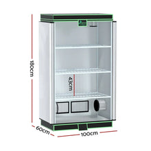 Green Fingers Grow Tent 100x60x180cm 4 Tiers Kits Hydroponics Indoor Grow System - Flea Market
