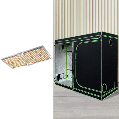 Green Fingers Grow Tent Light Kit 240x120x200CM 2200W LED Full Spectrum - Stacks Warehouse