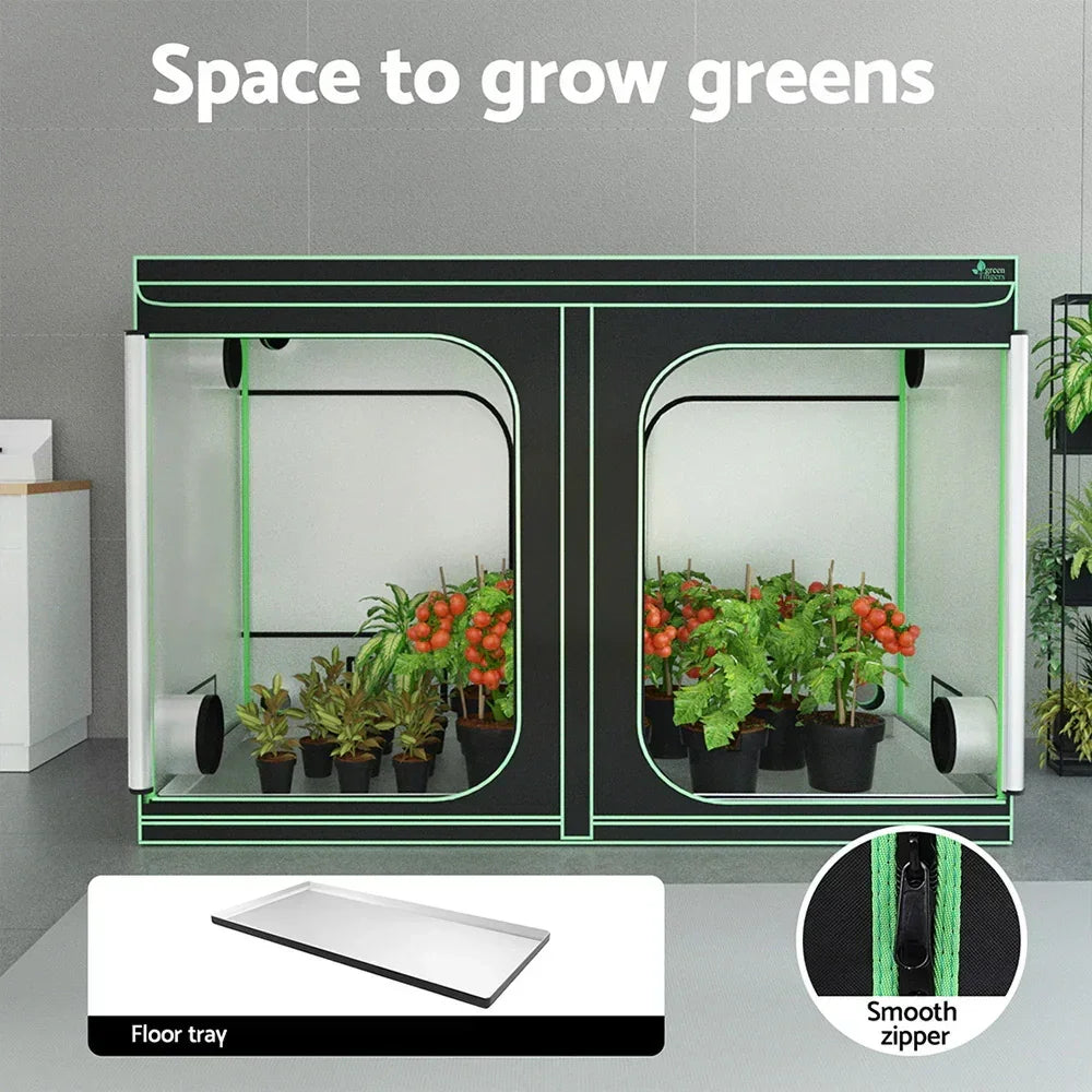 Green Fingers Grow Tent Kits 300x150x200cm Hydroponics Indoor Plant Grow System - Stacks Warehouse