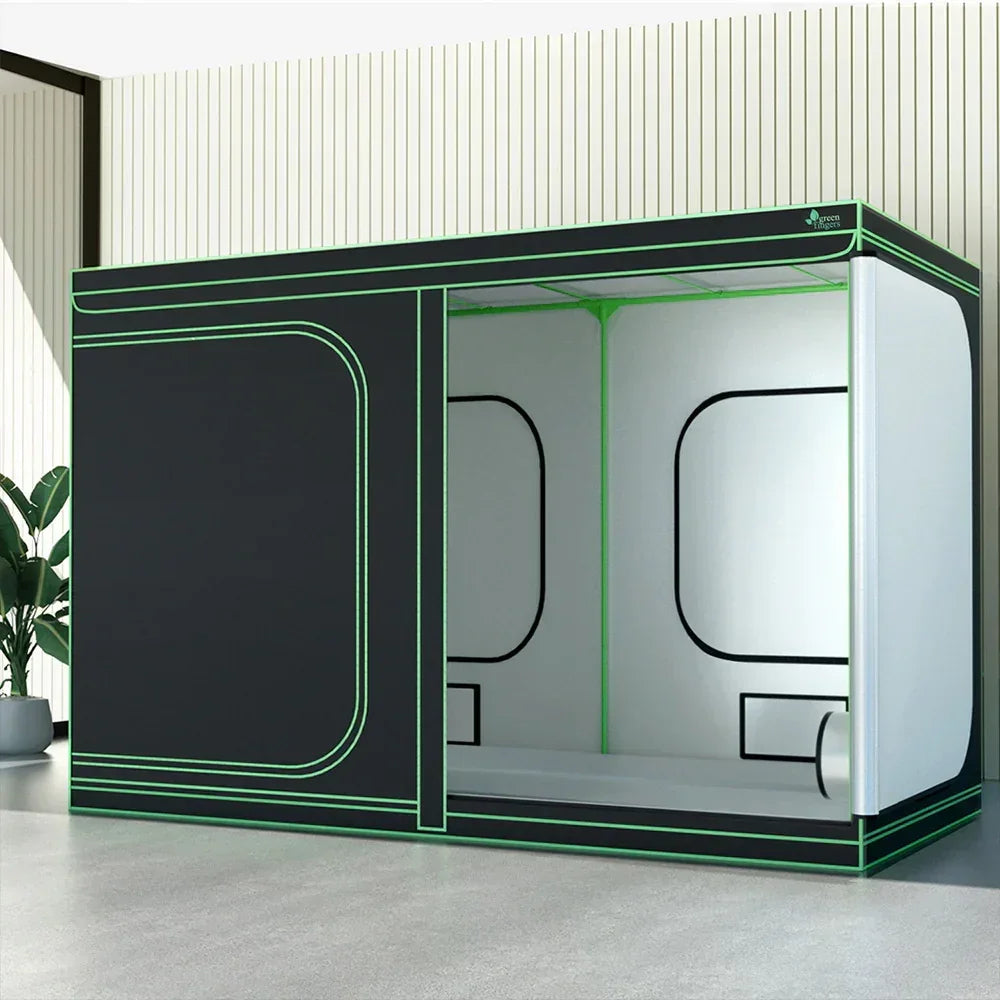 Green Fingers Grow Tent Kits 300x150x200cm Hydroponics Indoor Plant Grow System - Stacks Warehouse