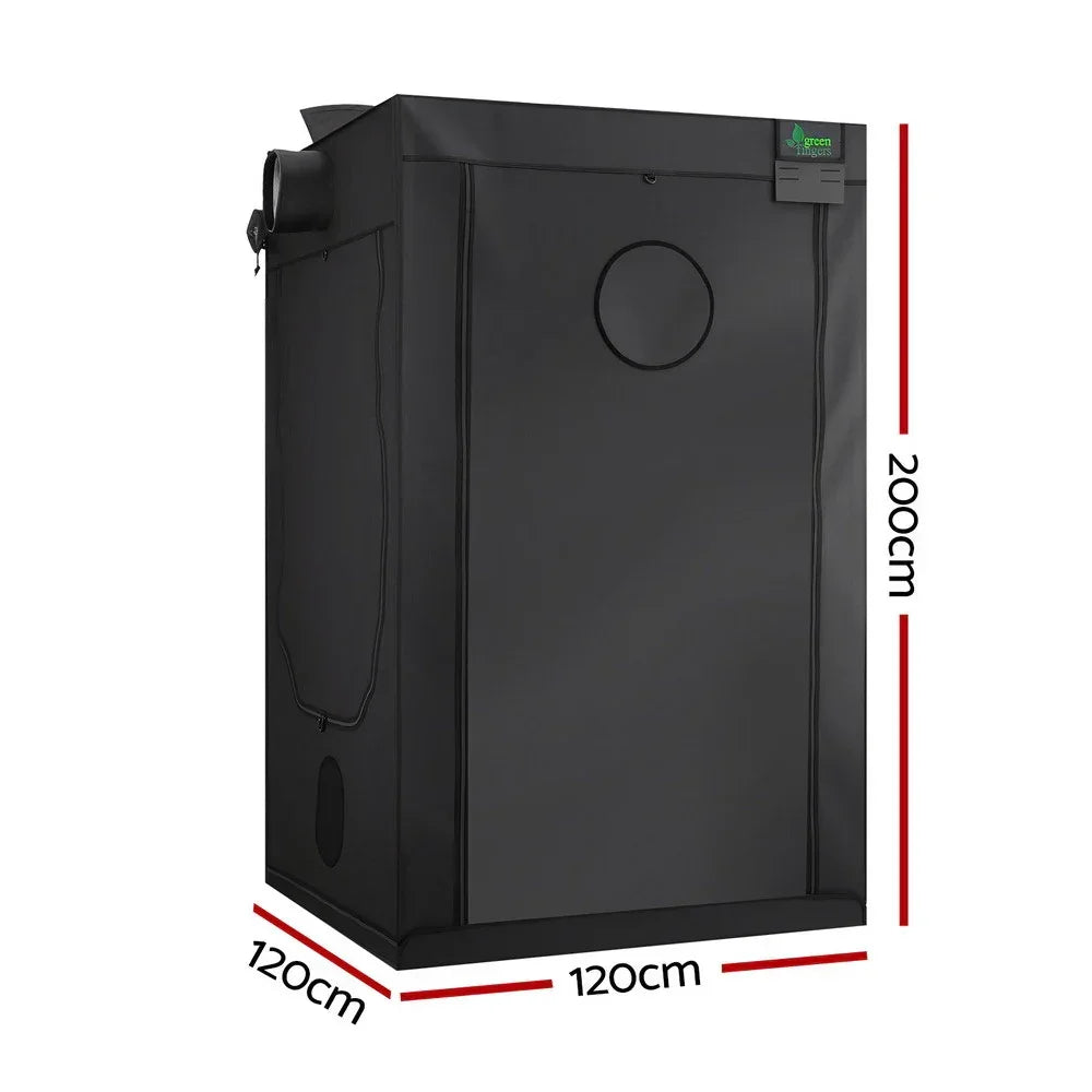 Green Fingers Grow Tent Kits 120x120x200cm Hydroponics Indoor Grow System - Stacks Warehouse