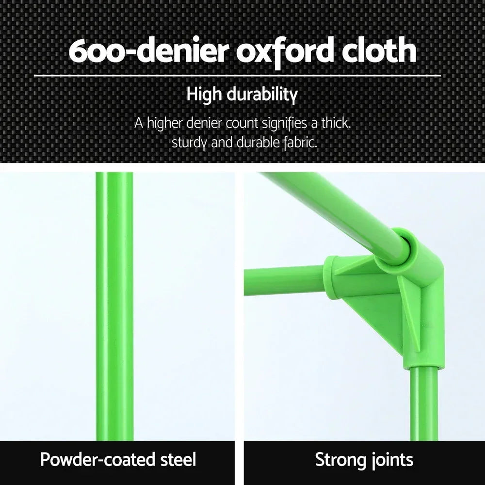 Green Fingers Grow Tent Kits 120x120x200cm Hydroponics Indoor Grow System - Stacks Warehouse