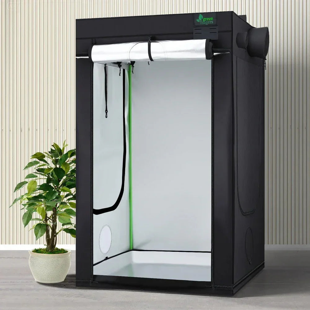 Green Fingers Grow Tent Kits 120x120x200cm Hydroponics Indoor Grow System - Stacks Warehouse