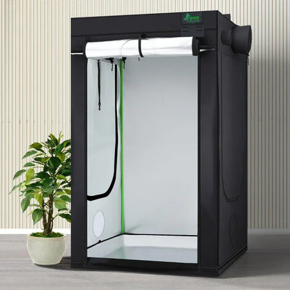 Green Fingers Grow Tent Kits 120x120x200cm Hydroponics Indoor Grow System - Stacks Warehouse