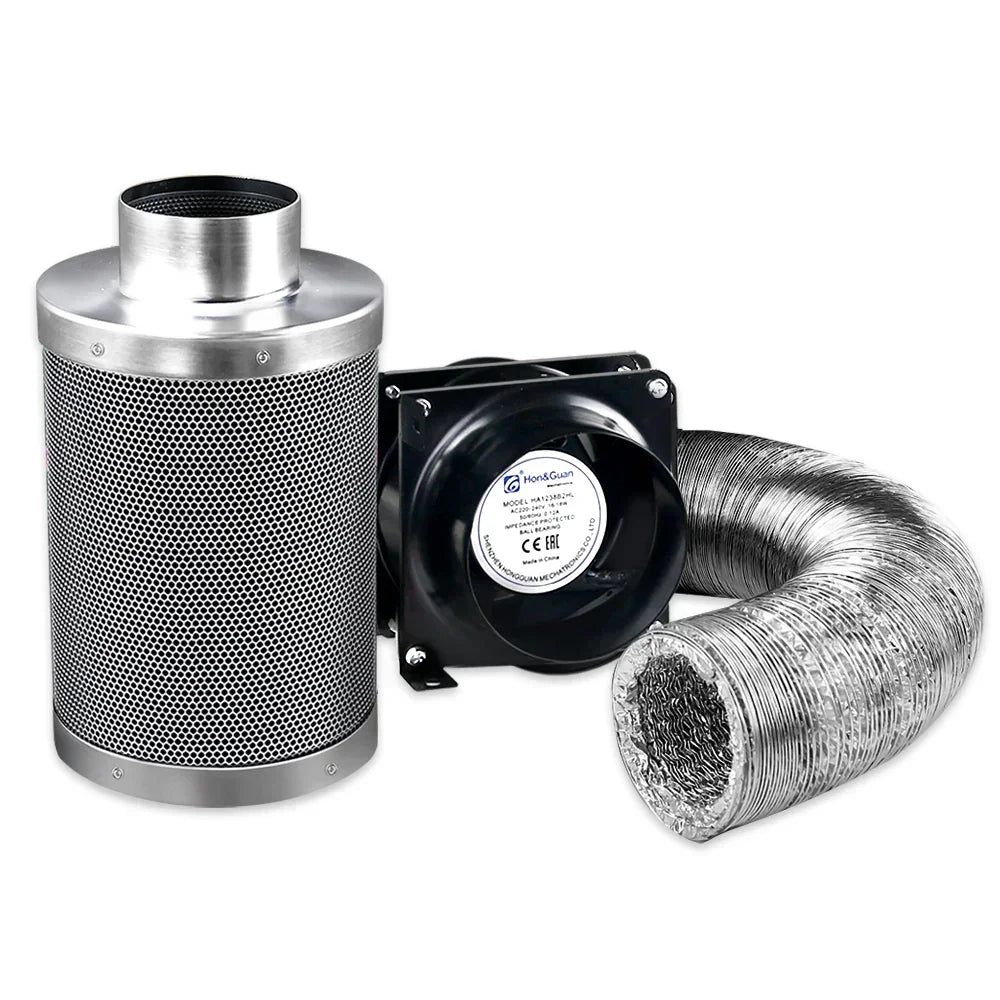 Green Fingers 6"Ventilation Kit Fan Hydroponics Grow Tent Kit Carbon Filter Duct,Green Fingers 6"Ventilation Kit Fan Hydroponics Grow Tent Kit Carbon Filter Duct - Flea Market