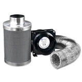 Green Fingers 6"Ventilation Kit Fan Hydroponics Grow Tent Kit Carbon Filter Duct,Green Fingers 6"Ventilation Kit Fan Hydroponics Grow Tent Kit Carbon Filter Duct - Flea Market