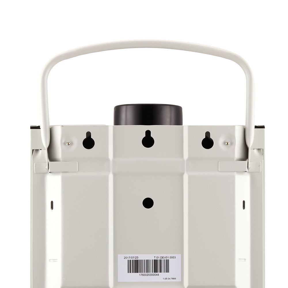 Devanti Portable LPG Gas Water Heater 360L/H Camping Shower LED Display Grey