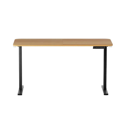 Artiss 140cm Adjustable Desk - Oak Black - Stacks Warehouse
