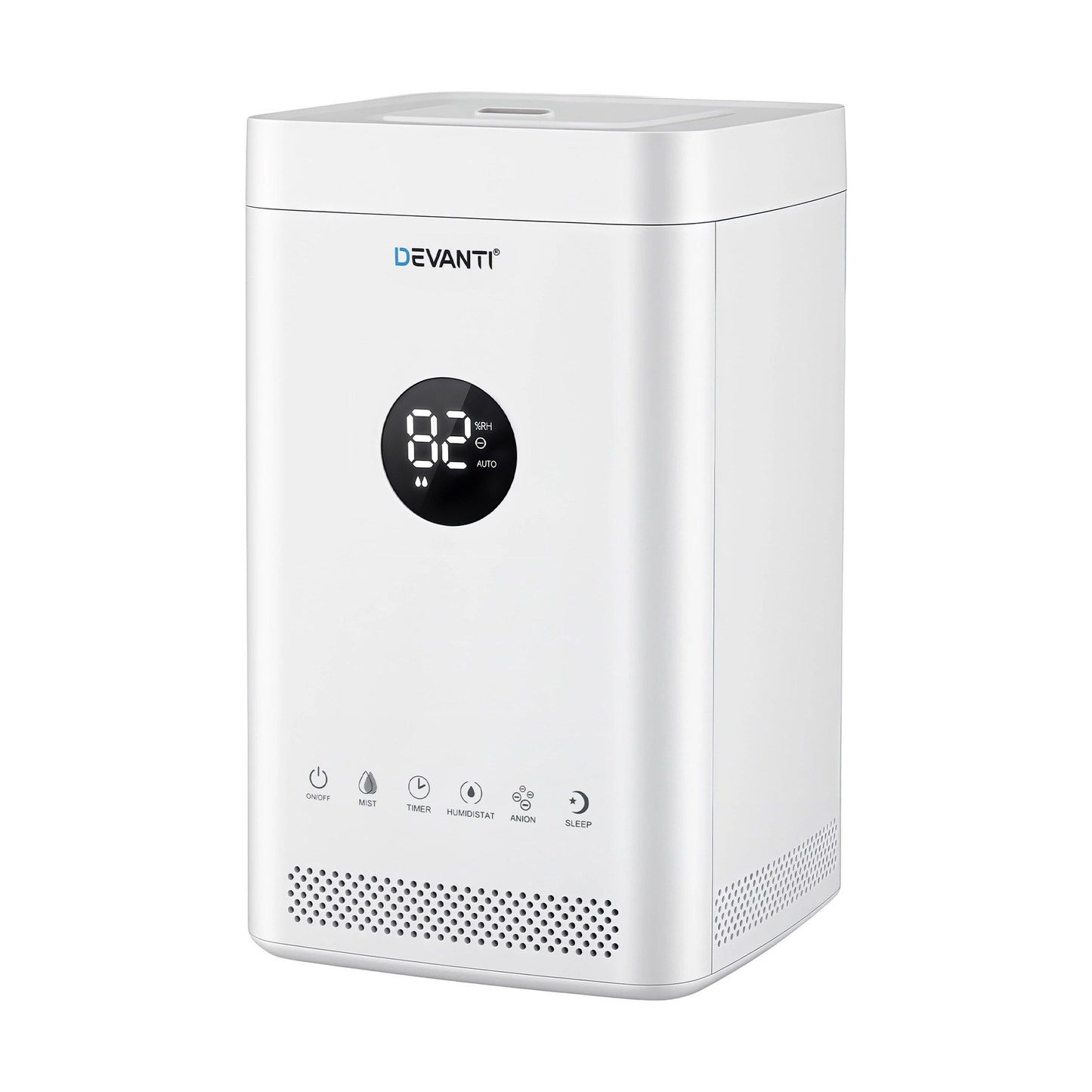 Devanti 3.5L Ultrasonic Humidifier and Air Purifier, White