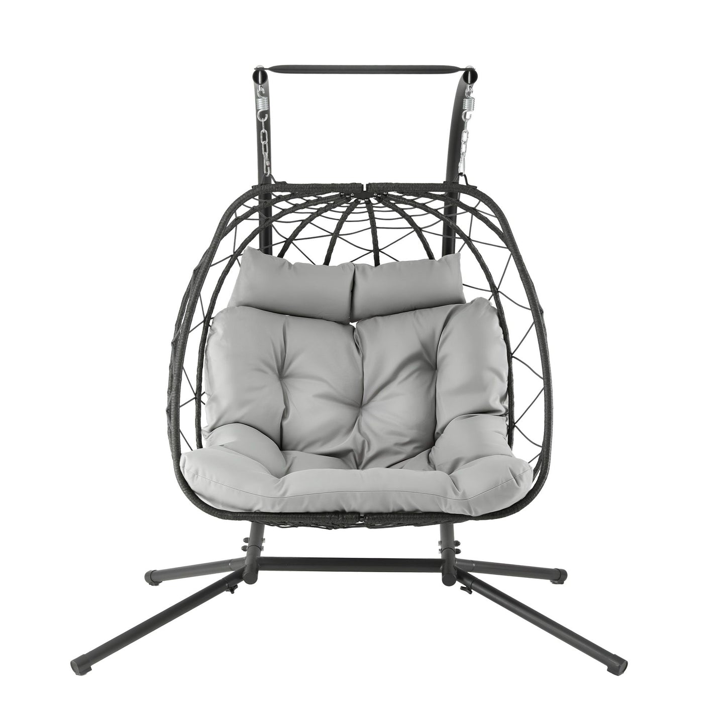 Gardeon 2 Seater Outdoor Swing Chair Dark Grey