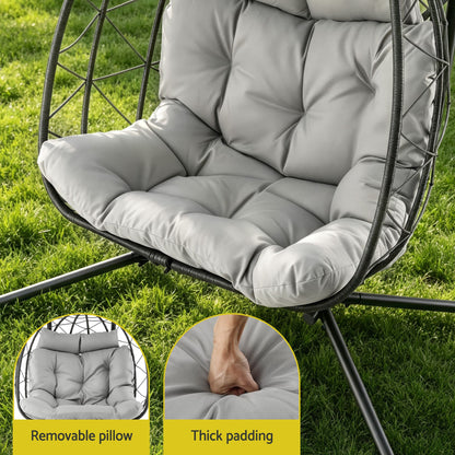 Gardeon 2 Seater Outdoor Swing Chair Dark Grey