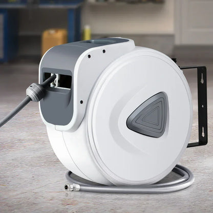 Giantz 10m Retractable Air Hose Reel Wall Mount Swivel Compressor