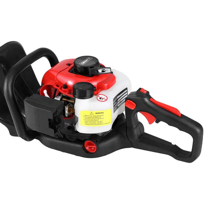 Giantz 25.4CC Petrol Hedge Trimmer 24" Dual Blade - Garden Trimming Tool
