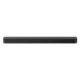 Black soundbar speaker on white background, bargain audio electronics at Flea Market AU
