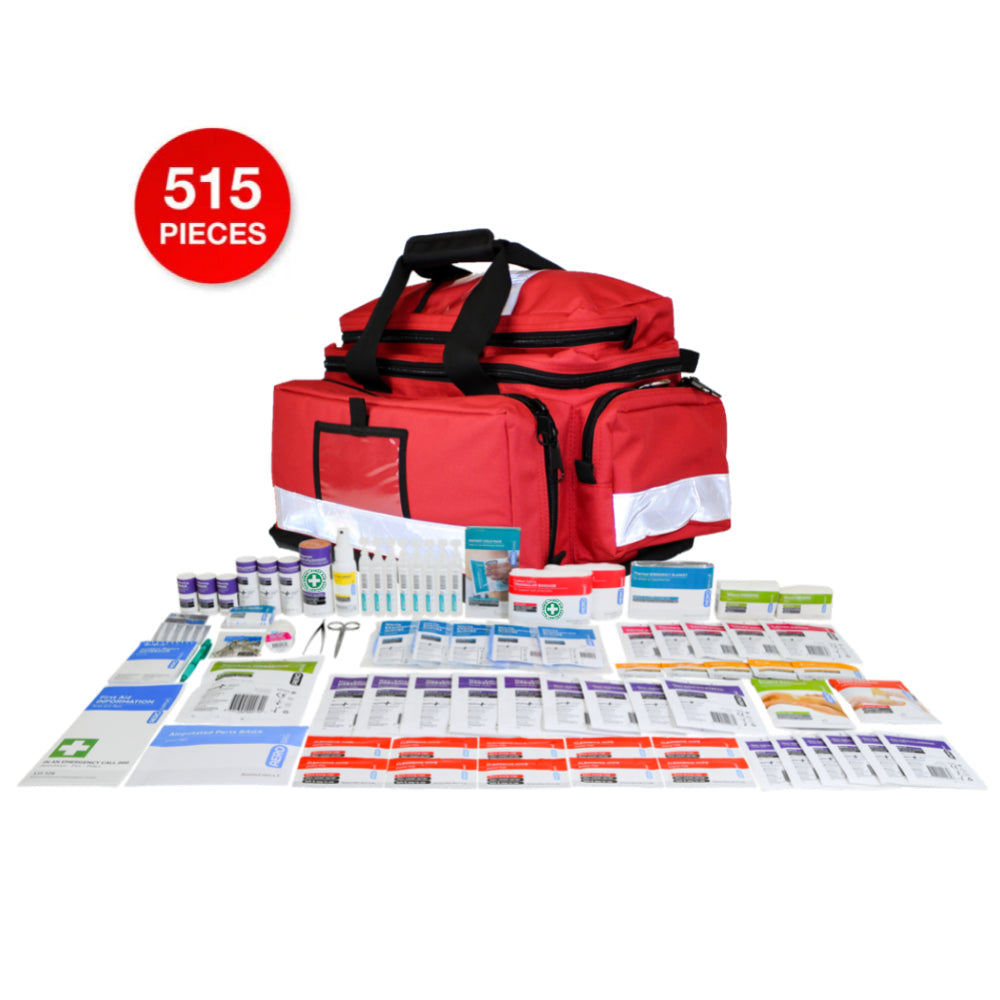High Risk Remote Area Softpack First Aid Kit with 515 pieces for remote and hazardous workplaces